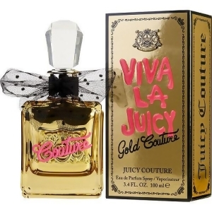 Viva La Juicy Gold Couture by Juicy Couture Eau de Parfum Spray 3.4 oz for Women - All
