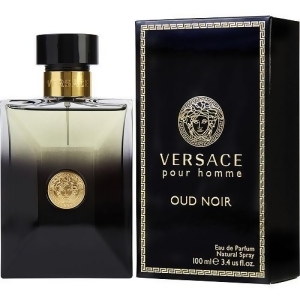 Versace Pour Homme Oud Noir by Gianni Versace Eau de Parfum Spray 3.4 oz for Men - All