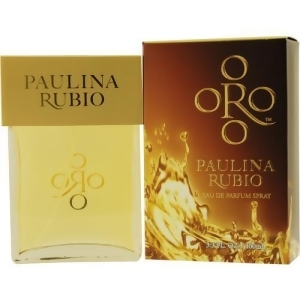 Oro By Paulina Rubio by Paulina Rubio Eau de Parfum Spray 3.3 oz for Women - All