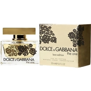 The One by Dolce Gabbana Eau de Parfum Spray 1.6 oz Lace Edition for Women - All