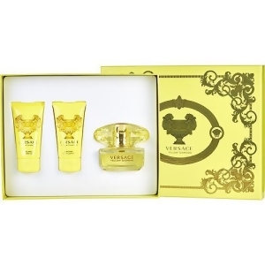Versace Yellow Diamond by Gianni Versace Edt Spray 1.7 oz Body Lotion 1.7 oz Shower Gel 1.7 oz for Women - All
