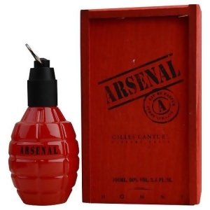 Arsenal Red New by Gilles Cantuel Eau de Parfum Spray 3.4 oz for Men - All