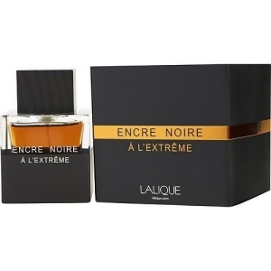 Encre Noire A L'extreme Lalique by Lalique Eau de Parfum Spray 3.3 oz for Men - All