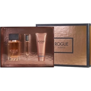 Rogue By Rihanna by Rihanna Eau de Parfum Spray 4.2 oz Body Lotion 3 oz eau de Parfum Rollerball .2 oz Mini for Women - All