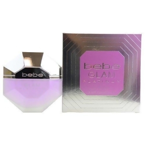 Bebe Glam Platinum by Bebe Eau de Parfum Spray 3.4 oz for Women - All