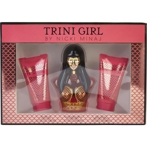 Nicki Minaj Trini Girl by Nicki Minaj Eau de Parfum Spray 1.7 oz Body Lotion 1.7 oz Shower Gel 1.7 oz for Women - All