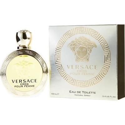 Versace Eros Pour Femme By Gianni Versace Edt Spray 34 Oz For Women