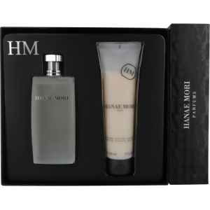 Hanae Mori by Hanae Mori Eau de Parfum Spray 3.4 oz Aftershave Balm 5 oz for Men - All