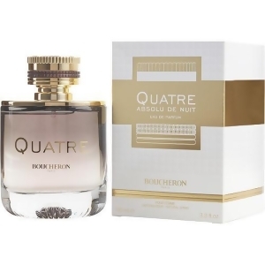 Boucheron Quatre Absolu De Nuit by Boucheron Eau de Parfum Spray 3.3 oz for Women - All