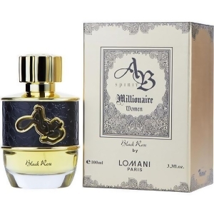 Ab Spirit Millionaire Black Rose by Lomani Eau de Parfum Spray 3.3 oz for Women - All