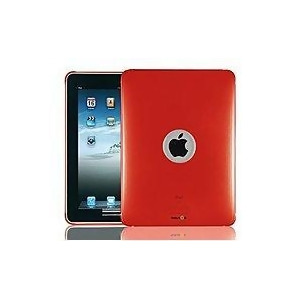 Navjack Nj-j012-11 Clear Case with Screen Protector for iPad Red - All
