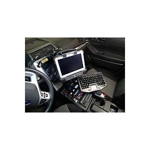 Havis C-dmm-123 Monitor Mount For 2013-2017 Ford Interceptor Utility Black - All