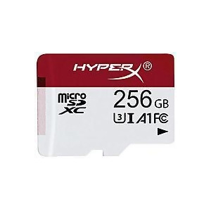 HyperX HXSDC/256GB 256 GB microSDXC Gaming U3 Flash Memory Card - UHS-I