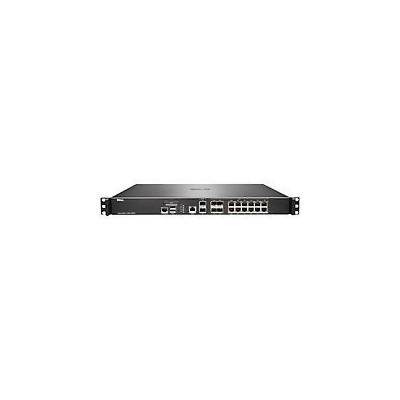 SonicWALL NSA 3600 Firewall Only - 12 Port Gigabit Ethernet - USB - 12 x RJ-45 - 7 - 4 x SFP - 2 x SFP+ - Manageable - Rack-mountable (Open Box) 
