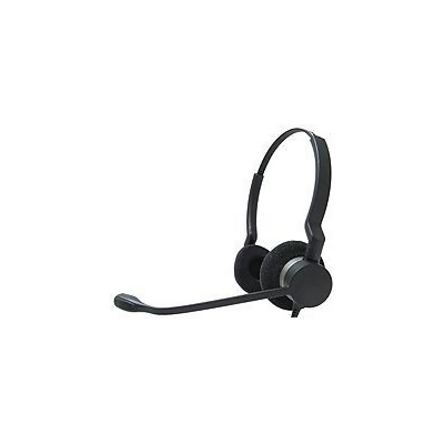 Jabra BIZ 2300 Headset - Stereo - USB Type C - Wired - 32 Ohm - 70 Hz - 16 kHz - Over-the-head - Binaural - Supra-aural - 7.71 ft Cable - Noise Cancelling, Uni-directional Microphone - Noise Canceling 