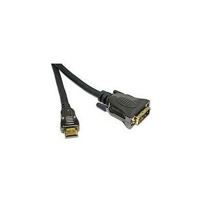 C2G SonicWave 40288 6.6 Feet Digital Video Cable - 1 x 19-pin HDMI Type A Male, 1 x 24-pin digital DVI Male - Black (Open Box) 
