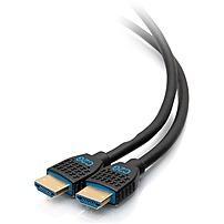 C2G 1ft 4K HDMI Cable - Performance Series Cable - Ultra Flexible - M/M - 1 ft HDMI A/V Cable for Audio/Video Device, Computer, Projector, Monitor - First End: 1 x HDMI 2.0 Digital Audio/Video - Male - Second End: 1 x HDMI 2.0 Digital Audio/Video - Male - 