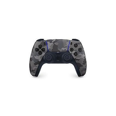 Sony 1000030611 DualSense Wireless Controller For PlayStation 5 - Headset Jack - Rumble Vibration - Analog Joysticks - Share Button - Rechargeable Battery - Gray Camouflage 