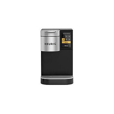 Keurig GMT7952 K-2500 Programmable Commercial Single-Serve Coffee Maker - Plumbed - 12 fl oz - Black and silver 