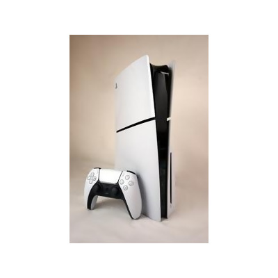 Sony 1000039671 PlayStation 5 Slim Gaming Console - 1TB Storage Capacity - 4 USB Ports - White (Open Box) 