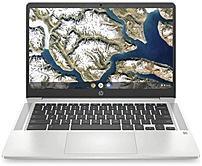 HP 14A-NA1083CL 67U94UA 14-inch Chromebook - 1920 x 1080 - Intel Celeron N4500 - 1.10 GHz - 4GB LPDDR4x - 128GB eMMC - Wi-Fi 802.11ac - LCD - Chrome OS - Silver (Open Box) 