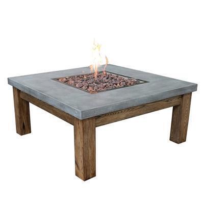 Modeno Fire Pit Ofe108 Florence 50 000 Btu Square Liquid Propane