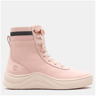 pink timberlands size 8