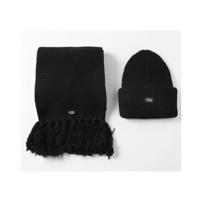 black ugg hat