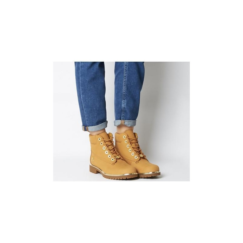 timberland slim premium 6 inch boots wheat nubuck