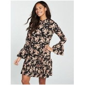 V By Very Pleated Hem Swing Tunic Dress V By Very Pleated Hem Swing Tunic Dress