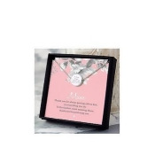 Silver Personalised Disc Pendant Necklace With 'Mum' Sentiment Gift Box Silver Personalised Disc Pendant Necklace With 'Mum' Sentiment Gift Box