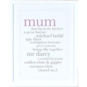Megan Claire - Personalised Mum Definition Framed Print, 35.5 x 27.5cm Megan Claire - Personalised Mum Definition Framed Print, 35.5 x 27.5cm