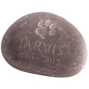 Letterfest Pet Memorial Pebble, Large Letterfest Pet Memorial Pebble, Large