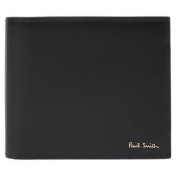 PS Paul Smith Naked Lady Print Interior Bifold Leather Wallet, Black PS Paul Smith Naked Lady Print Interior Bifold Leather Wallet, Black