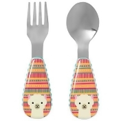 Skip Hop Baby Luna Llama Fork and Spoon Zootensils Skip Hop Baby Luna Llama Fork and Spoon Zootensils