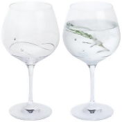 Dartington Crystal Glitz Gin and Tonic Copa Glass, 610ml, Set of 2 Dartington Crystal Glitz Gin and Tonic Copa Glass, 610ml, Set of 2