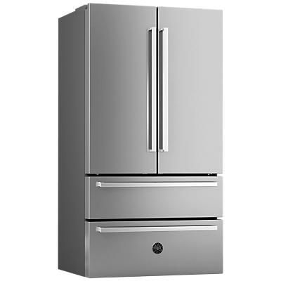 Bertazzoni Ref90x Freestanding French Door Fridge Freezer A Energy Rating 59 5cm Wide Stainless Steel