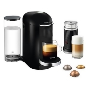 Nespresso Vertuo Bundle Coffee Machine, Black Nespresso Vertuo Bundle Coffee Machine, Black