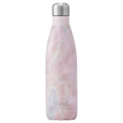 S'well Geode Rose Drinking Bottle, Pink/Multi, 500ml S'well Geode Rose Drinking Bottle, Pink/Multi, 500ml