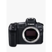 Canon EOS R Compact System Camera, 4K Ultra HD, 30.3MP, Wi-Fi, Bluetooth, OLED EVF, 3.1 Vari-Angle Touch Screen with EF Mount Adapter, Body Only Canon EOS R Compact System Camera, 4K Ultra HD, 30.3MP, Wi-Fi, Bluetooth, OLED EVF, 3.1 Vari-Angle Touch Screen with EF Mount Adapter, Body Only