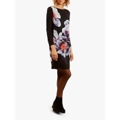 Fenn Wright Manson Eleanor Floral Shift Dress, Poppy Fenn Wright Manson Eleanor Floral Shift Dress, Poppy