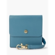 John Lewis & Partners Thea Leather Square Card & Coin Purse John Lewis & Partners Thea Leather Square Card & Coin Purse