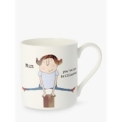 Rosie Made A Thing 'Brilliantest Mum' Mug, 350ml Rosie Made A Thing 'Brilliantest Mum' Mug, 350ml