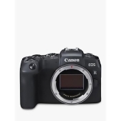 Canon EOS RP Compact System Camera, 4K Ultra HD, 26.2MP, Wi-Fi, Bluetooth, OLED EVF, 3 Vari-Angle Touch Screen with EF Mount Adapter, Body Only Canon EOS RP Compact System Camera, 4K Ultra HD, 26.2MP, Wi-Fi, Bluetooth, OLED EVF, 3 Vari-Angle Touch Screen with EF Mount Adapter, Body Only