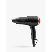 John Lewis & Partners 5282JLU Nano Air Hair Dryer, Black John Lewis & Partners 5282JLU Nano Air Hair Dryer, Black