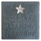 Personalised New Baby Slate Personalised New Baby Slate
