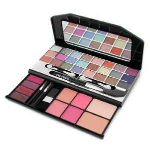 Makeup Kit G1672-1 24xE/shdw 1xE/Pencil 4xL/Gloss 4xBlush 2xPressed Pwd.. For Women by Cameleon - All