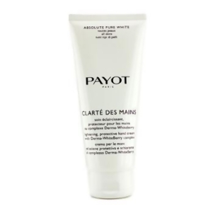 Absolute Pure White Clarte Des Mains Lightening Protective Hand Cream Salon Size For Women by Payot 200ml/6.7oz - All