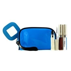 Lip Gloss Set With Blue Cosmetic Bag 3xMode Gloss 1xCosmetic Bag For Women by Kanebo 3pcs 1bag - All