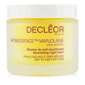 Aromessence Marjolaine Nourishing Night Balm Dry to Very Dry Skin Salon Size For Women by Decleor 100ml/3.1oz - All